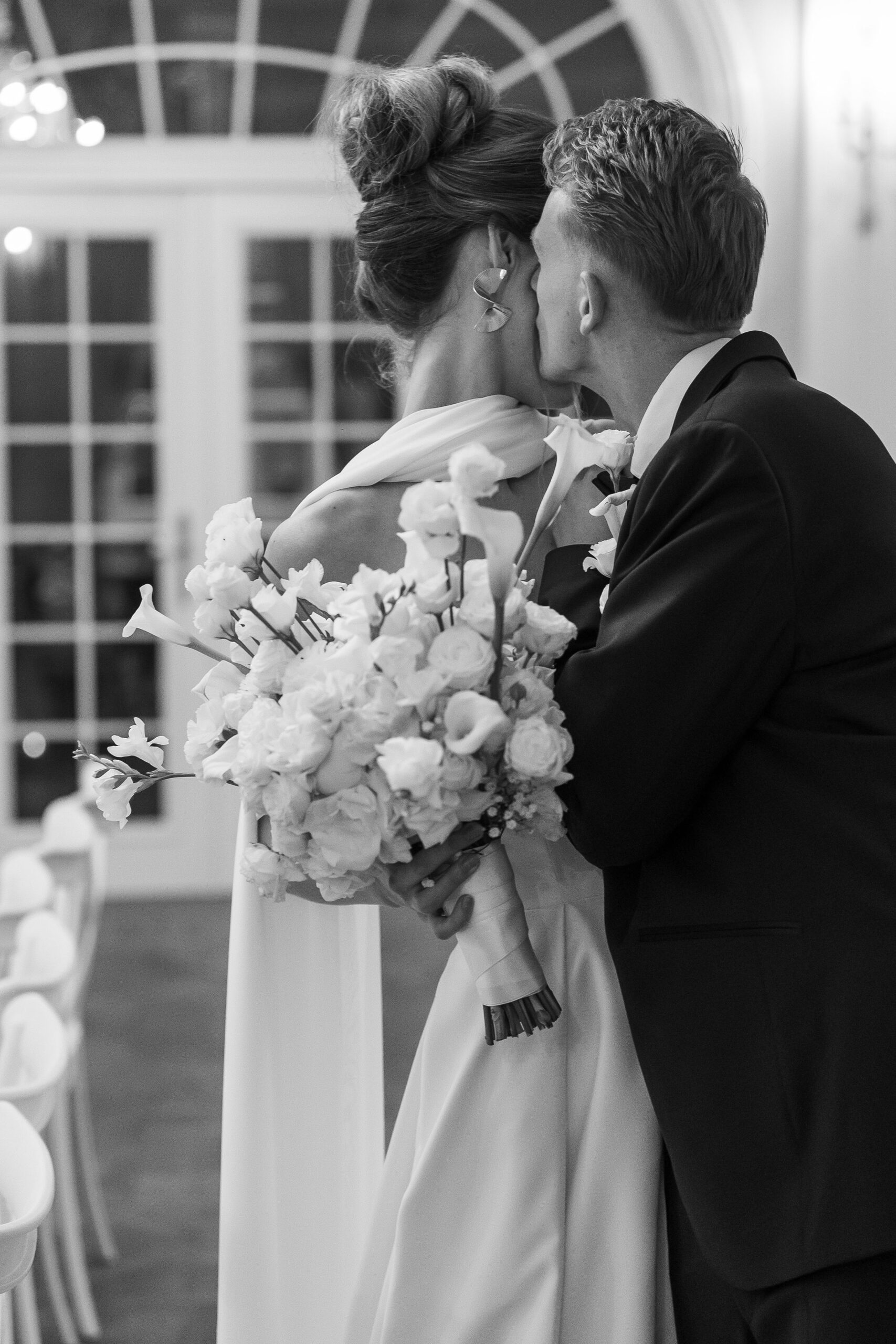 Brautpaar während der Trauung in Berlin